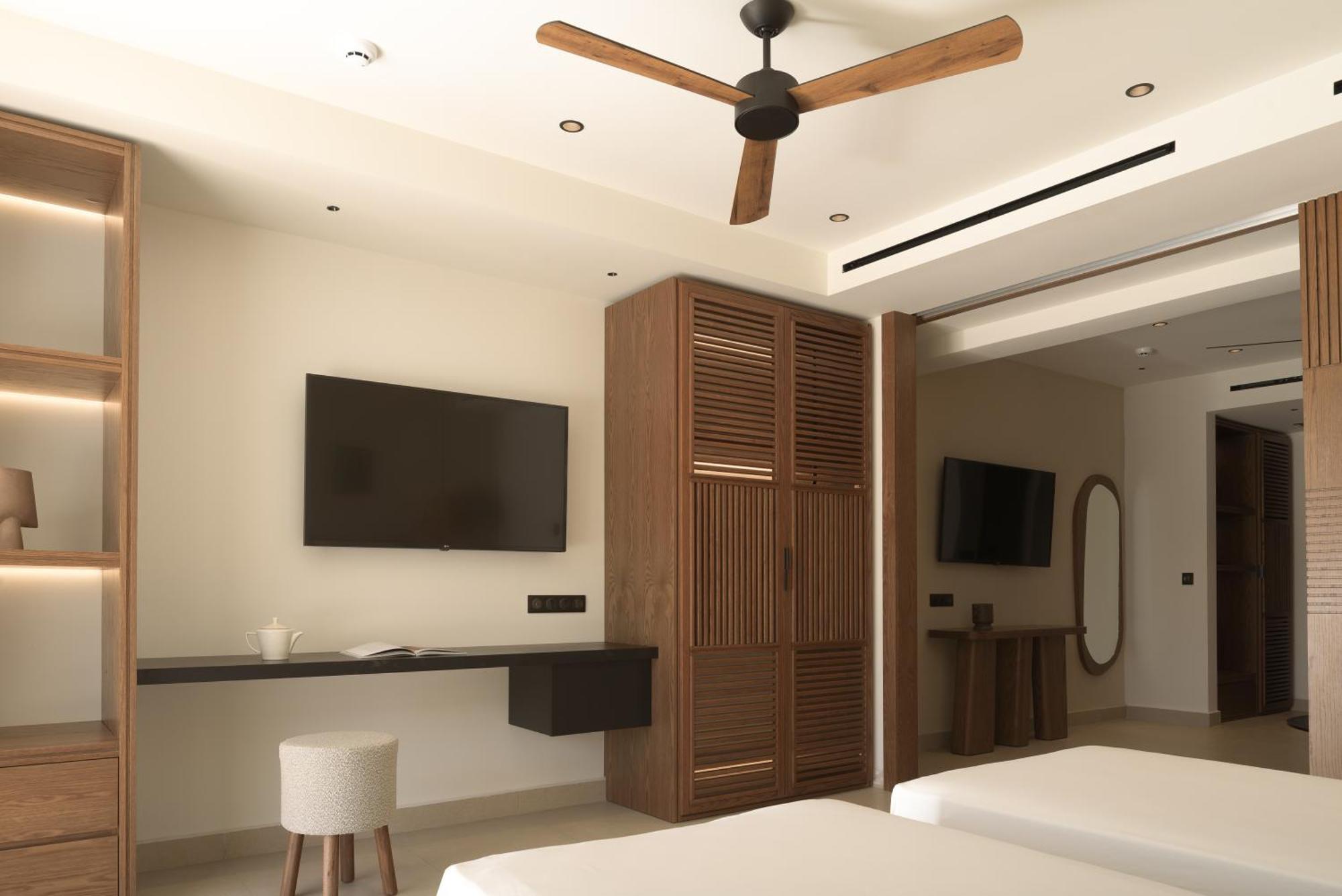 Fodele Beach Water Park Resort Esterno foto